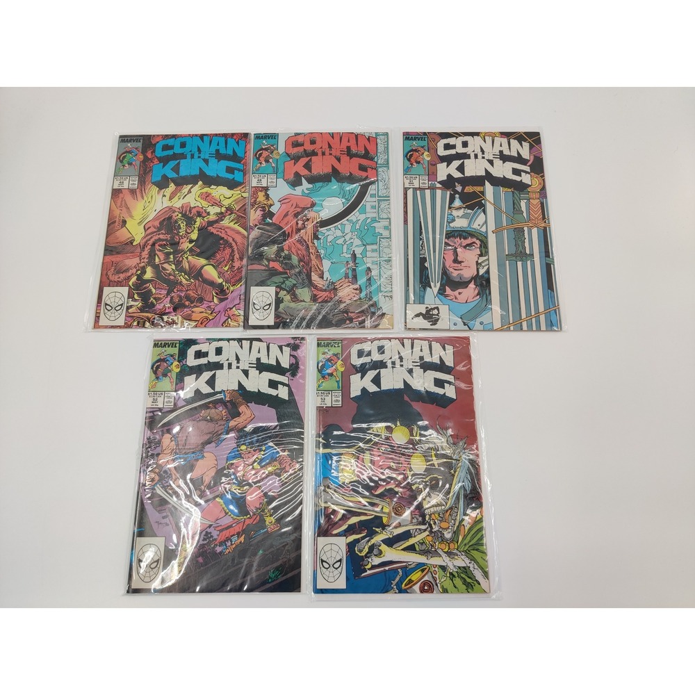 Conan the King Marvel Comics Lot 48 49 51 52 53 *Missing 50*
